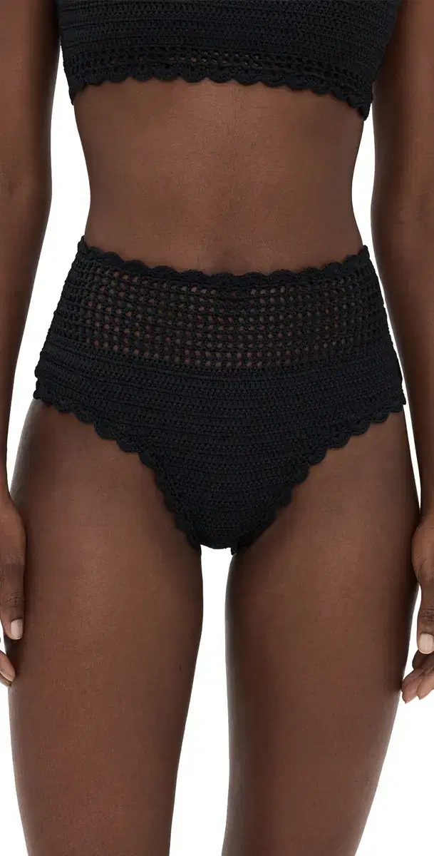 Beach Riot Wyatt Bikini Bottoms Black