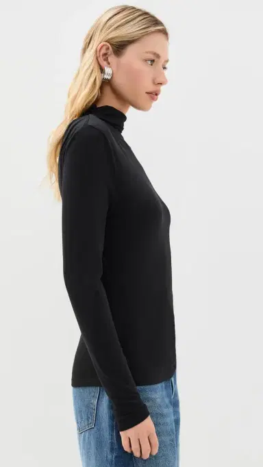Veronica Beard Jean Mylie Top Black S | Thumbnail 4 Veronica Beard Jean Mylie Top Black S | Thumbnail 4