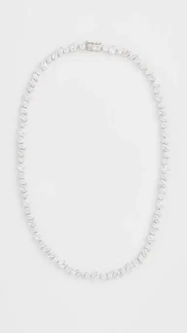 Shashi Pear Tennis Necklace | Thumbnail 2 Shashi Pear Tennis Necklace | Thumbnail 2