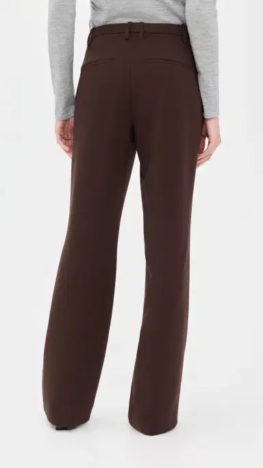 Vince Simone Mid Rise Flare Pant Deep Espresso | Thumbnail 4 Vince Simone Mid Rise Flare Pant Deep Espresso | Thumbnail 4