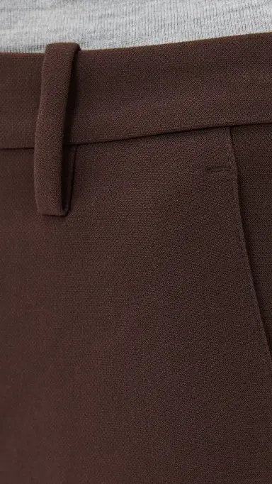 Vince Simone Mid Rise Flare Pant Deep Espresso | Thumbnail 6 Vince Simone Mid Rise Flare Pant Deep Espresso | Thumbnail 6