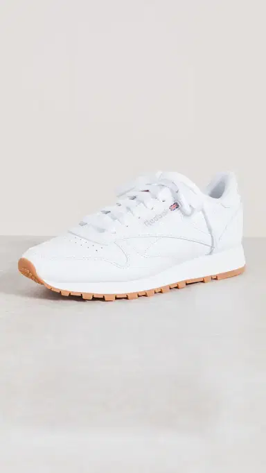 REEBOK Classic Leather Refresh Sneakers Ftwr White/Grey 3/Rubber Gum 7 | Thumbnail 2