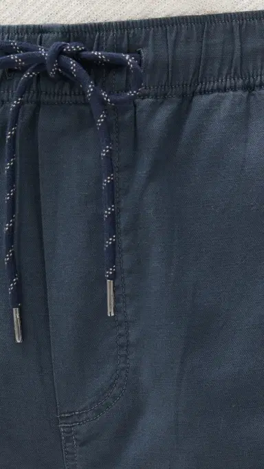 Faherty Essential Drawstring Shorts 6 Blue Nights | Thumbnail 6