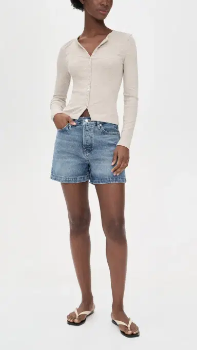 Frame The Everyday Denim Shorts | Thumbnail 5