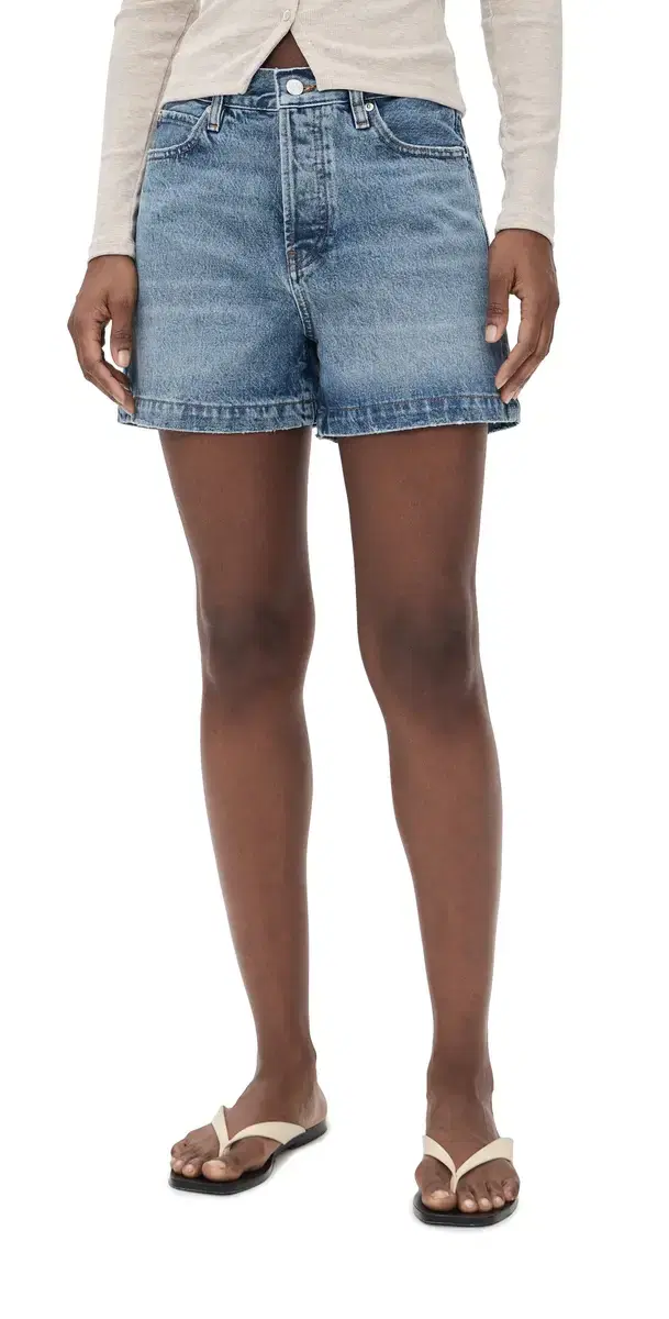 FRAME The Everyday Denim Shorts Tempo