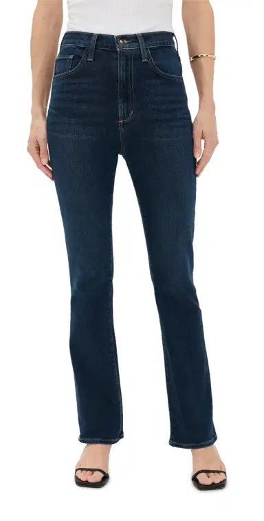 Favorite Daughter The Petite Valentina Shortie Bootcut Jeans Woodside 34 | Thumbnail 1