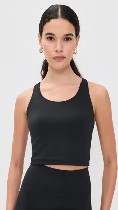 Adidas All e Medium Support Bra Tank Black | Thumbnail 2