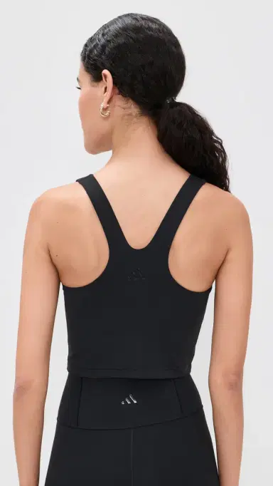 Adidas All e Medium Support Bra Tank Black | Thumbnail 3