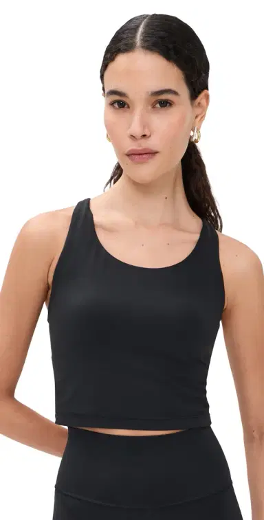 Adidas All e Medium Support Bra Tank Black | Thumbnail 1