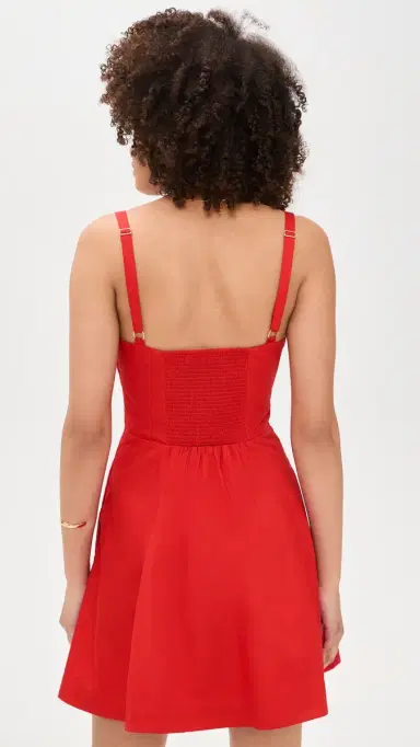 Hill House Home The argot Mini Dress Red | Thumbnail 3 Hill House Home The argot Mini Dress Red | Thumbnail 3