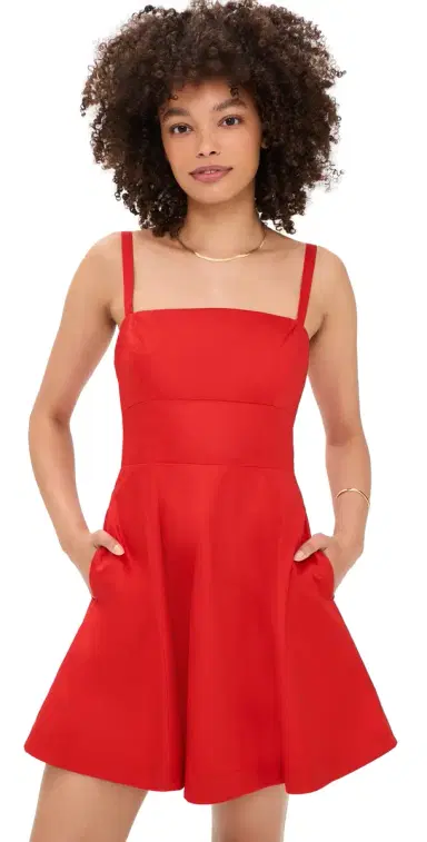 Hill House Home The argot Mini Dress Red | Thumbnail 1 Hill House Home The argot Mini Dress Red | Thumbnail 1
