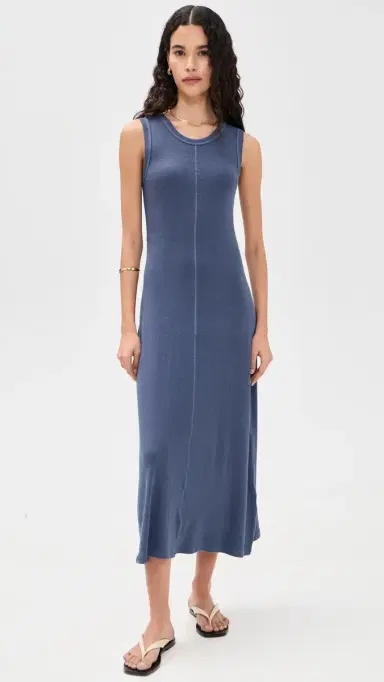 Z Supply inden Dress Indigo | Thumbnail 2 Z Supply inden Dress Indigo | Thumbnail 2