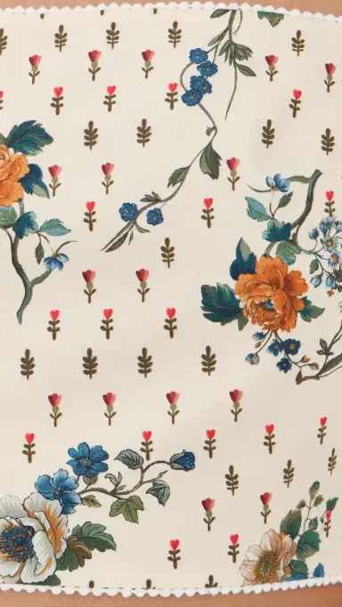Borgo de Nor Didi Cotton Top Miniature Floral Cream | Thumbnail 6 Borgo de Nor Didi Cotton Top Miniature Floral Cream | Thumbnail 6