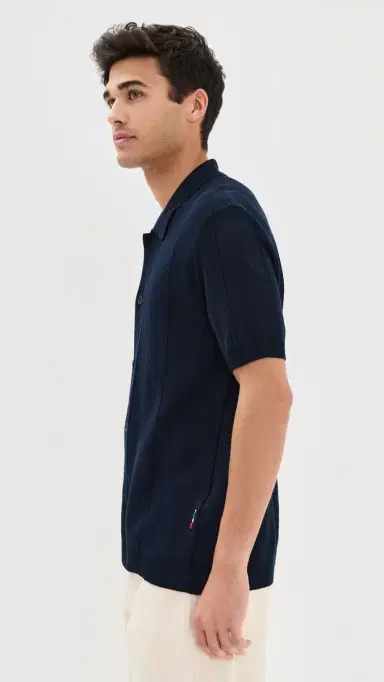 Orlebar Brown Tiernan Knit Button Polo | Thumbnail 4 Orlebar Brown Tiernan Knit Button Polo | Thumbnail 4