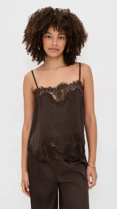 Kat the Label Olivia Camisole Espresso | Thumbnail 2