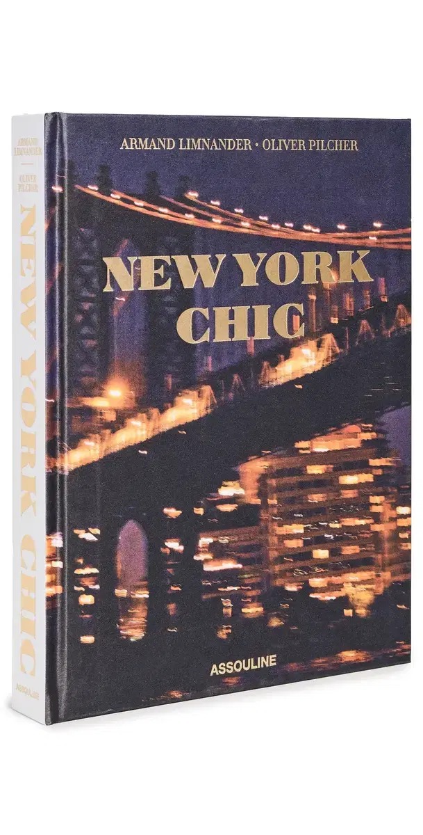 Assouline New York Chic Book Black One Size
