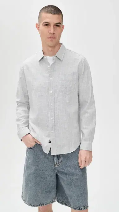RAILS Wyatt Shirt Platinum Etch M | Thumbnail 2