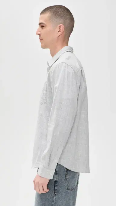 RAILS Wyatt Shirt Platinum Etch M | Thumbnail 4