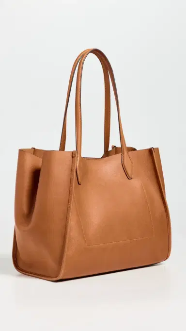 Madewell The Lexington Tote in Leather Hot Coffee One Size | Thumbnail 4 Madewell The Lexington Tote in Leather Hot Coffee One Size | Thumbnail 4