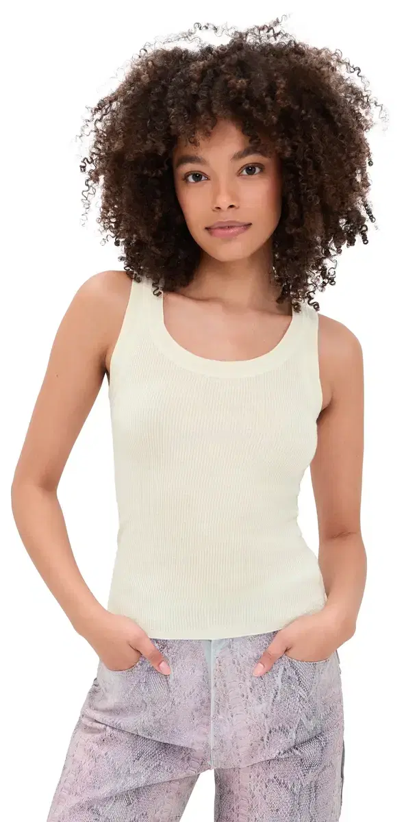 ALEXIS Whytt Tank Top Off White