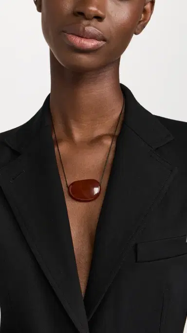 Heaven Mayhem Julia Necklace Red/Black One Size | Thumbnail 3