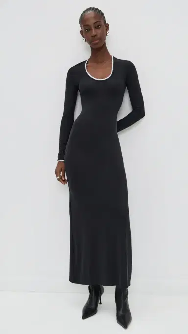 The Line by K Foz Dress Black | Thumbnail 2 The Line by K Foz Dress Black | Thumbnail 2