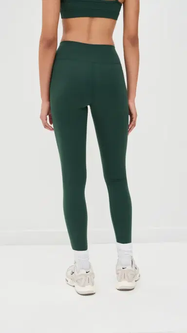 Sporty & Rich Serif Logo Full Leggings Forest L | Thumbnail 3