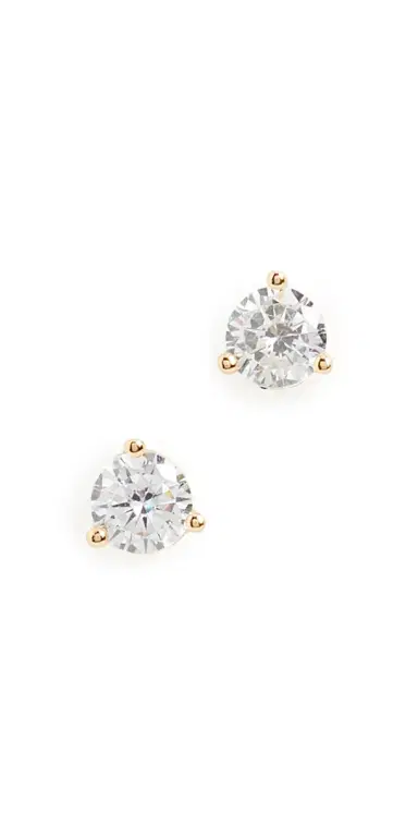 SHASHI Emily Studs Gold One Size | Thumbnail 1