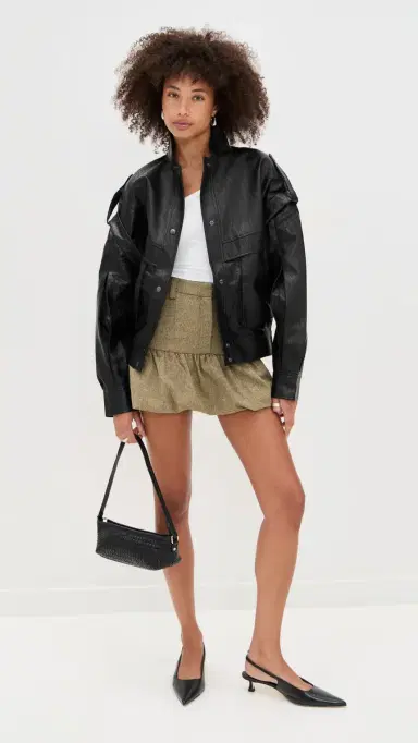 Lioness Madame Bomber Jacket Onyx | Thumbnail 5 Lioness Madame Bomber Jacket Onyx | Thumbnail 5