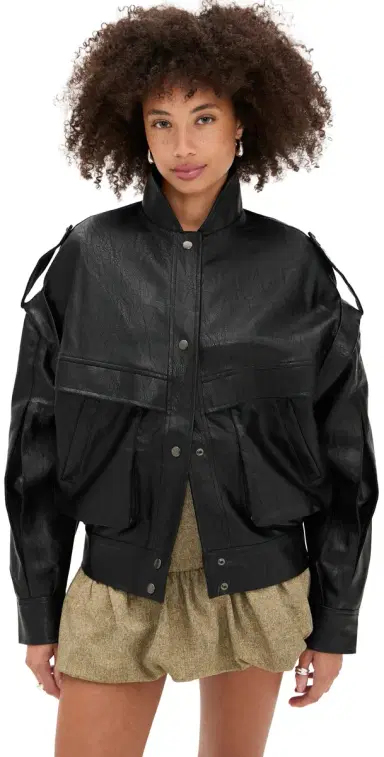 Lioness Madame Bomber Jacket Onyx | Thumbnail 1 Lioness Madame Bomber Jacket Onyx | Thumbnail 1