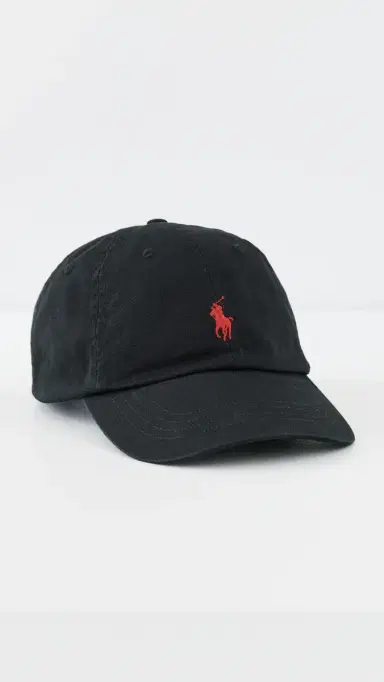 Polo Ralph Lauren Chino Sport Cap RL Black/RL2000 Red One Size | Thumbnail 2