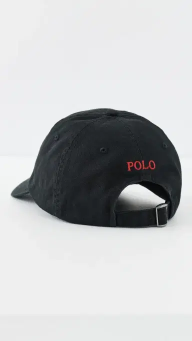Polo Ralph Lauren Chino Sport Cap RL Black/RL2000 Red One Size | Thumbnail 3