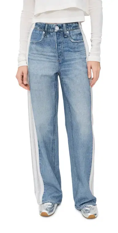 rag & bone Rb Miramar Terry Pull On Wide Leg Pants Sport M | Thumbnail 1