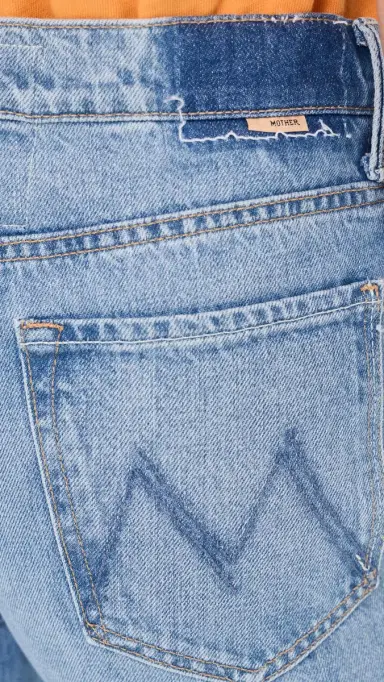 Mother The Rerun Zip Sneak Jeans Last Bite | Thumbnail 6 Mother The Rerun Zip Sneak Jeans Last Bite | Thumbnail 6