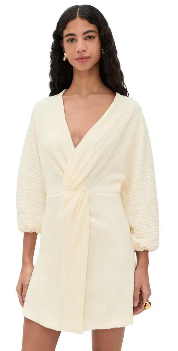 Halo Dress Off White