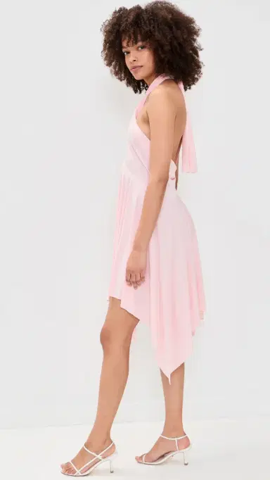 Norma Kamali Convertible Dress Ballet Pink | Thumbnail 4 Norma Kamali Convertible Dress Ballet Pink | Thumbnail 4