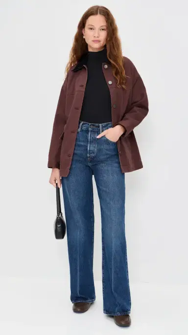 Frame Rib Turtleneck Black L | Thumbnail 5