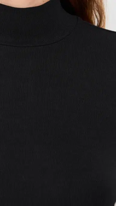 Frame Rib Turtleneck Black L | Thumbnail 6