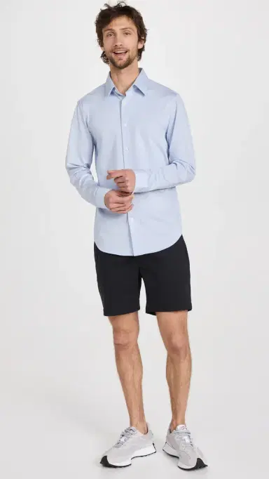 Theory ylvain tructure Knit Shirt Olympic | Thumbnail 5