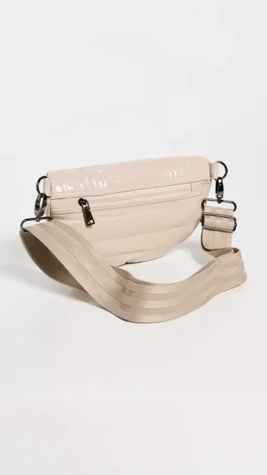 Think Royln Little Runaway Belt Bag Blonde Patent | Thumbnail 4