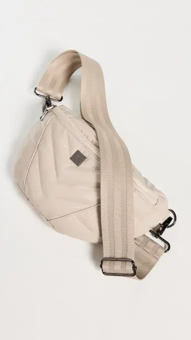 Think Royln Little Runaway Belt Bag Blonde Patent | Thumbnail 5