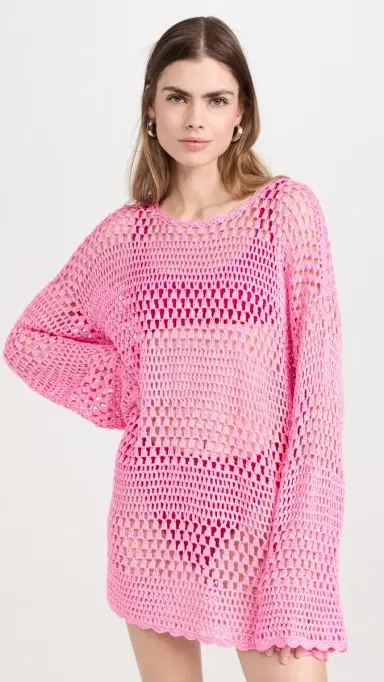 Show Me Your Mumu Paula Pullover Bubblegum Pink M | Thumbnail 2
