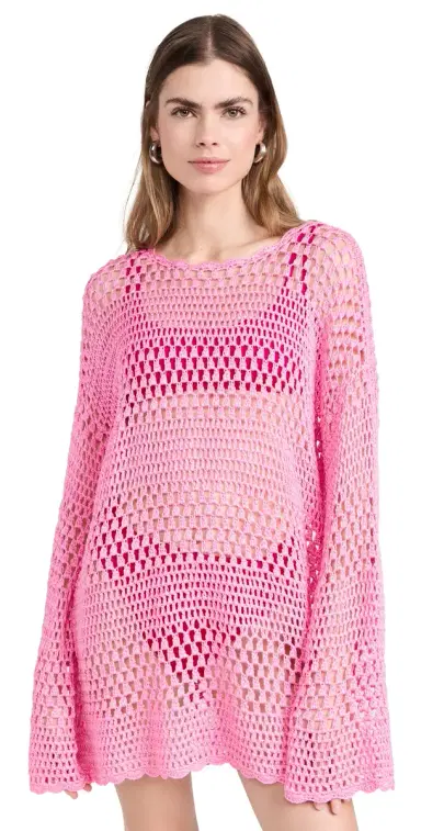 Show Me Your Mumu Paula Pullover Bubblegum Pink M | Thumbnail 1