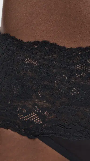 Hanky Panky ilky kin High-Rise Panties Black | Thumbnail 4
