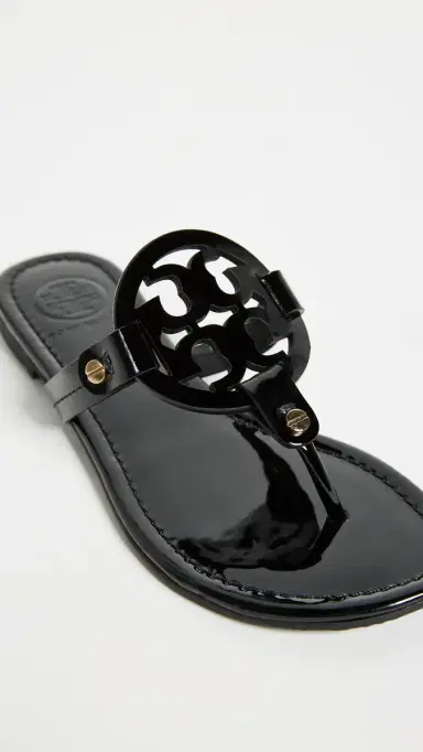 Tory Burch Miller Patent Sandals Black | Thumbnail 6