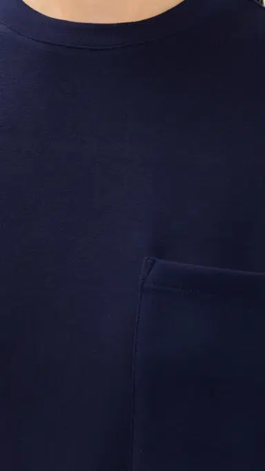 LE BOP Caroline Tee Navy | Thumbnail 6