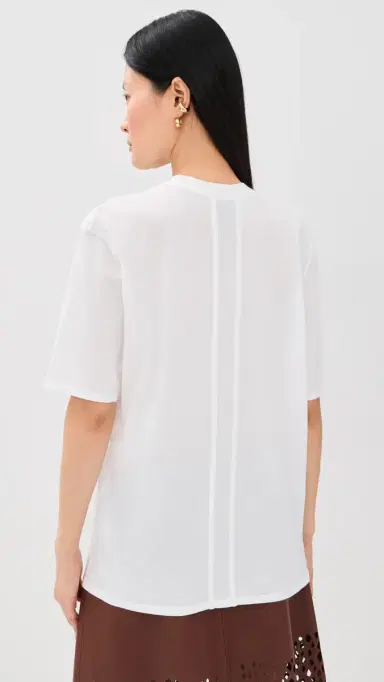 TWP Oversized Long Tee White | Thumbnail 3