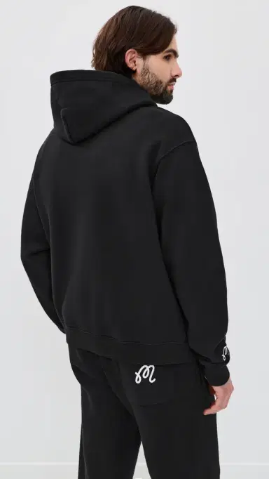Malbon Fesque Hoodie Black S | Thumbnail 3