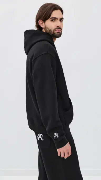 Malbon Fesque Hoodie Black S | Thumbnail 4