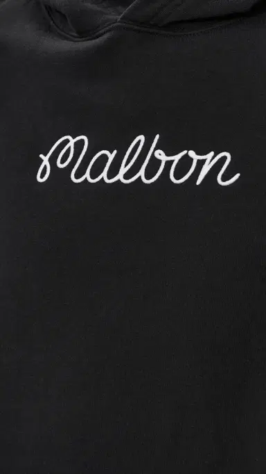Malbon Fesque Hoodie Black S | Thumbnail 6